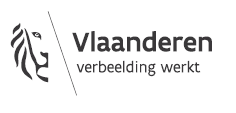 Vlaanderen, verbeelding werkt logo. Klik hier om te surfen naar www.vlaanderen.be